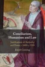 Conciliarism, Humanism and Law