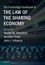 The Cambridge Handbook of the Law of the Sharing Economy