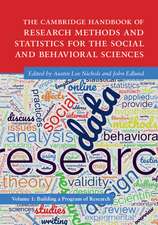 The Cambridge Handbook of Research Methods and Statistics for the Social and Behavioral Sciences: Volume 1: Building a Program of Research