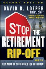 Stop the Retirement Rip–off