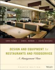 Design and Equipment for Restaurants and Foodservice