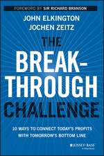 The Breakthrough Challenge – 10 Ways to Connect Today′s Profits With Tomorrow′s Bottom Line