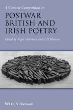 Concise Companion to Postwar British and Irish Poetry