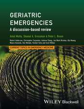 Geriatric Emergencies – a discussion–based review