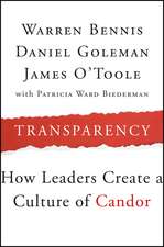 Transparency – How Leaders Create a Culture of Candor