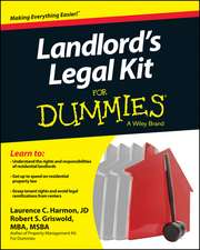 Landlord′s Legal Kit For Dummies