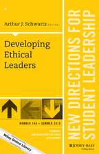 Developing Ethical Leaders, SL 146