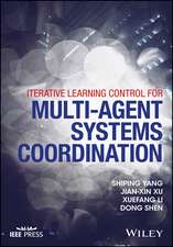 Iterative Learning Control for Multi–agent Systems Coordination