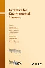 Ceramics for Environmental Systems – Ceramic Transactions v257