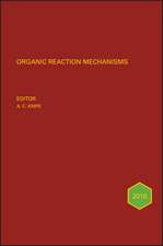 Organic Reaction Mechanisms 2016