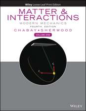 Matter and Interactions, Volume 1