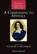 A Companion to Spinoza