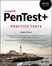 CompTIA PenTest+ Practice Tests – Exam PT0–001