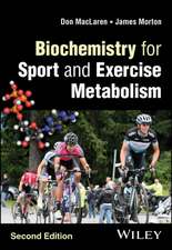 Biochemistry for Sport and Exercise Metabolism 2e