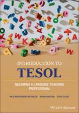 Introduction to TESOL – Becoming a language teaching professional