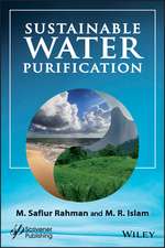 Sustainable Water Purification