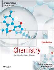 Chemistry: The Molecular Nature of Matter, International Adaptation