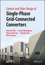 Control and Filter Design of Single–Phase Grid–Connected Converters