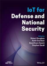 IoT for Defense and National Security