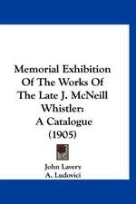 Memorial Exhibition Of The Works Of The Late J. McNeill Whistler