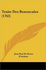 Traite Des Renoncules (1763)