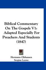 Biblical Commentary On The Gospels V1