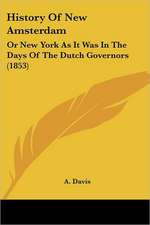 History Of New Amsterdam