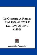 Le Giustizie A Roma