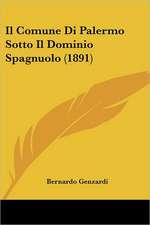 Il Comune Di Palermo Sotto Il Dominio Spagnuolo (1891)