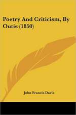 Poetry And Criticism, By Outis (1850)