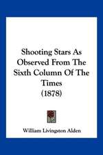 Shooting Stars As Observed From The Sixth Column Of The Times (1878)