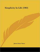 Simplicity In Life (1903)