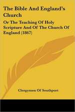 The Bible And England's Church