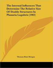 The Internal Influences That Determine The Relative Size Of Double Structures In Planaria Lugubris (1902)