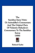 The Samkhya Sutra Vritti