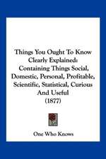 Things You Ought To Know Clearly Explained