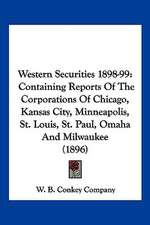 Western Securities 1898-99