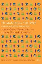 Humanizing the Web: Change and Social Innovation