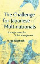 The Challenge for Japanese Multinationals