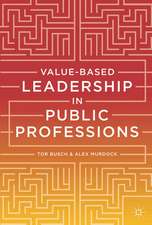 Value-based Leadership in Public Professions