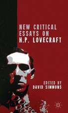 New Critical Essays on H.P. Lovecraft