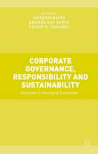 Corporate Governance, Responsibility and Sustainability