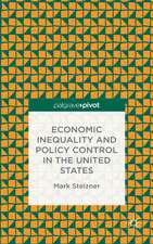 Economic Inequality and Policy Control in the United States