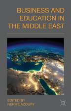 Business and Education in the Middle East