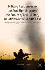 Military Responses to the Arab Uprisings and the Future of Civil-Military Relations in the Middle East: Analysis from Egypt, Tunisia, Libya, and Syria