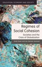 Regimes of Social Cohesion