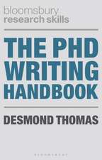 The PhD Writing Handbook