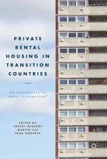 Private Rental Housing in Transition Countries: An Alternative to Owner Occupation?