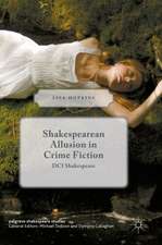 Shakespearean Allusion in Crime Fiction: DCI Shakespeare