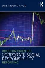 Investor Oriented Corporate Social Responsibility Reporting